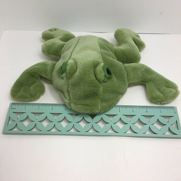 Gund Hand Puppet Frog Plush Green Stuffed Animal World Wildlife Fund WWF Froggy - Picture 11 of 12